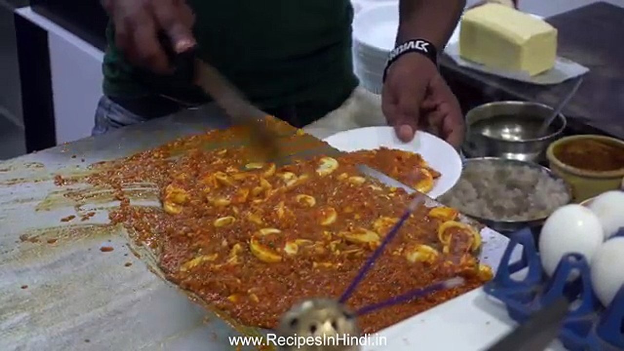 Real Indian Street FoodThe BIGGEST Egg Curry