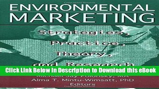 PDF [FREE] Download Environmental Marketing: Strategies, Practice, Theory, and Research Free Online