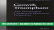 eBook Free Growth Triumphant: The Twenty-first Century in Historical Perspective (Economics,