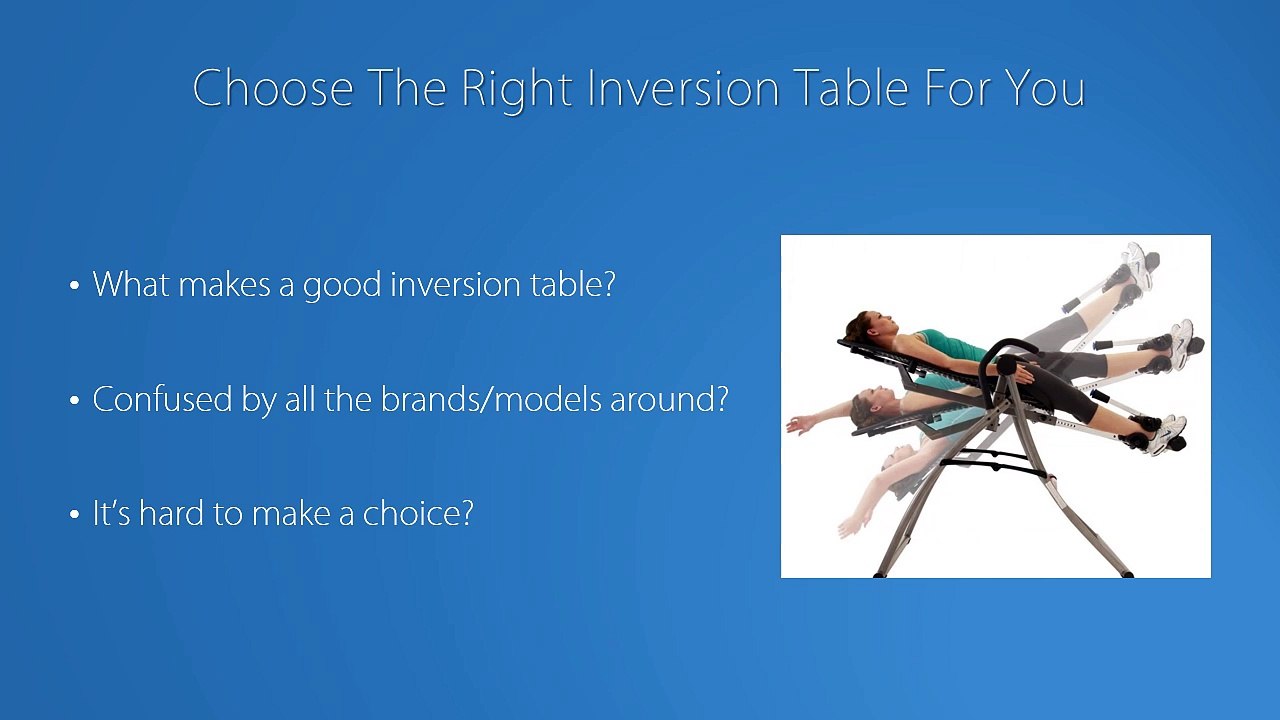 Top Best Inversion Tables 2017