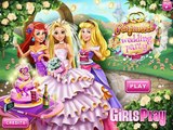 Las Princesas de Disney Elsa Ariel, Rapunzel de la Boda de la Princesa Juego de Vestir para Niñas