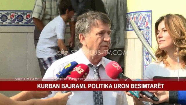 KURBAN BAJRAMI, POLITIKA URON BESIMTARËT