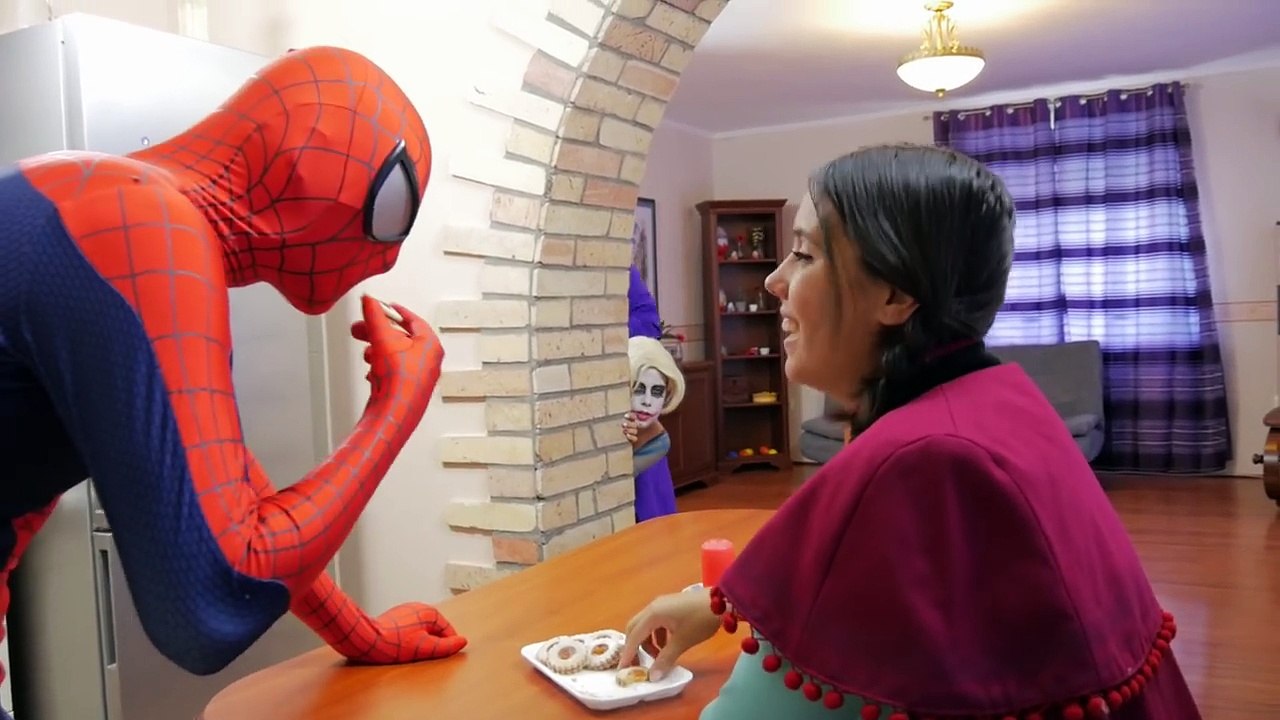 Spiderman & JokerElsa Frozen vs Joker Police! Superheroes in Prison Real Life Movie