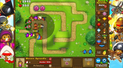 BTD5  -  Bloons Tower Defense 5