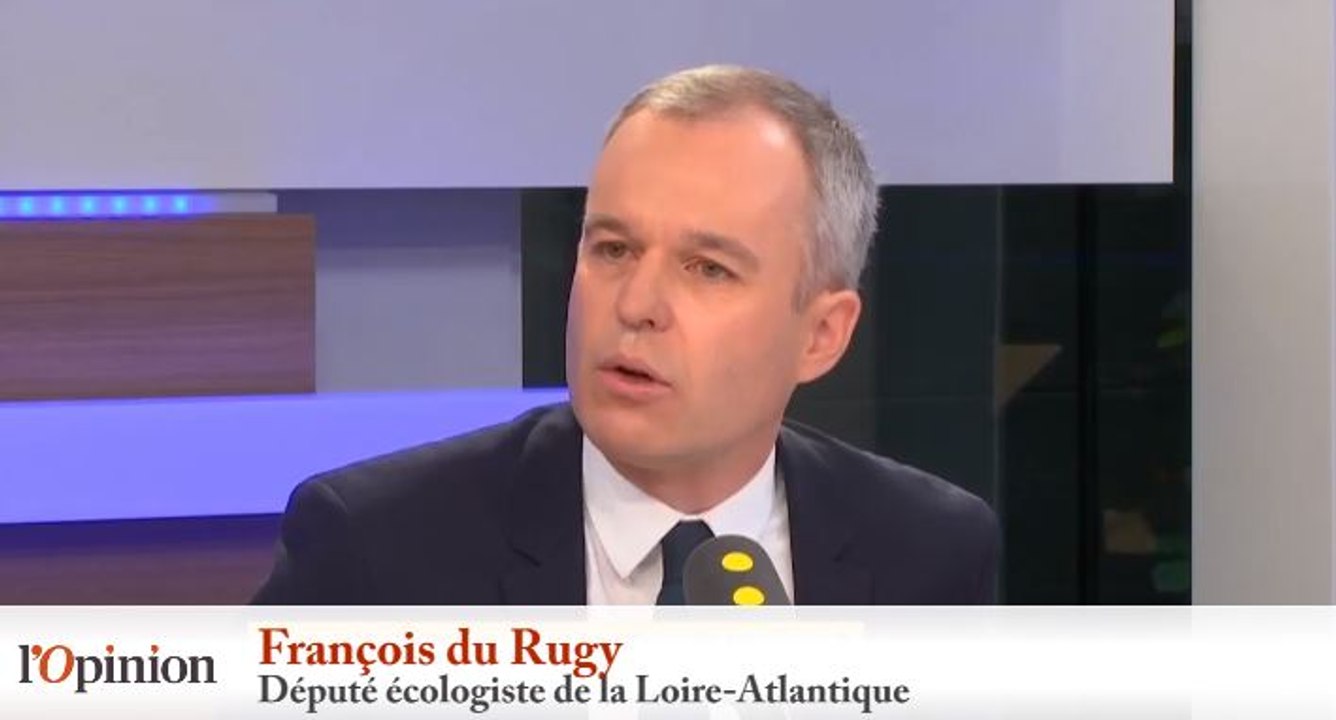 François de Rugy: «Je m'engage dans la recomposition politique avec Emmanuel Macron»