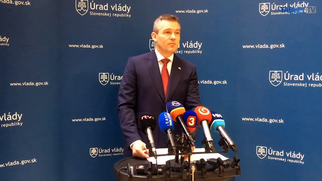 ZÁZNAM: Brífing podpredsedu vlády SR pre investície a informatizáciu Petra Pellegriniho
