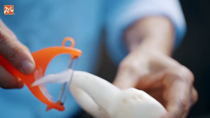 2 cách tỉa con thiên nga bằng củ cải đẹp, đơn giản