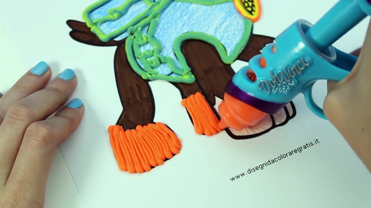 Skye Paw Patrol Stop Motion Play Doh claymation plastilina playdo Patrulla canina de cachorros