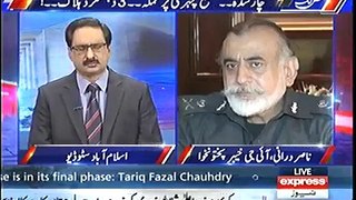 Javed Chaudhry praises IG KP Nasir Durrani for outstanding police performance