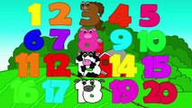 Numbers Song | Learn Numbers With Farmees | 1-20 | Songs For Baby And Childrens