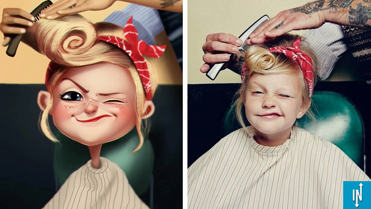 Cet artiste brésilien transforme les photos des internautes en dessins !
