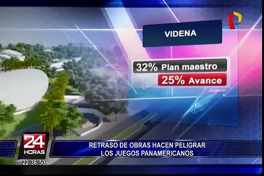 Retraso en obras hacen peligrar Juegos Panamericanos
