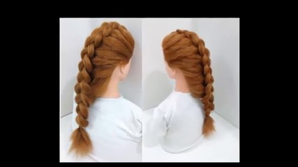 Reverse French Braid  Easy Hairstyles