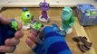 10 Kinder Surprise Eggs from Monsters University! Disney Pixar Mike Wazowski Sulley Randal