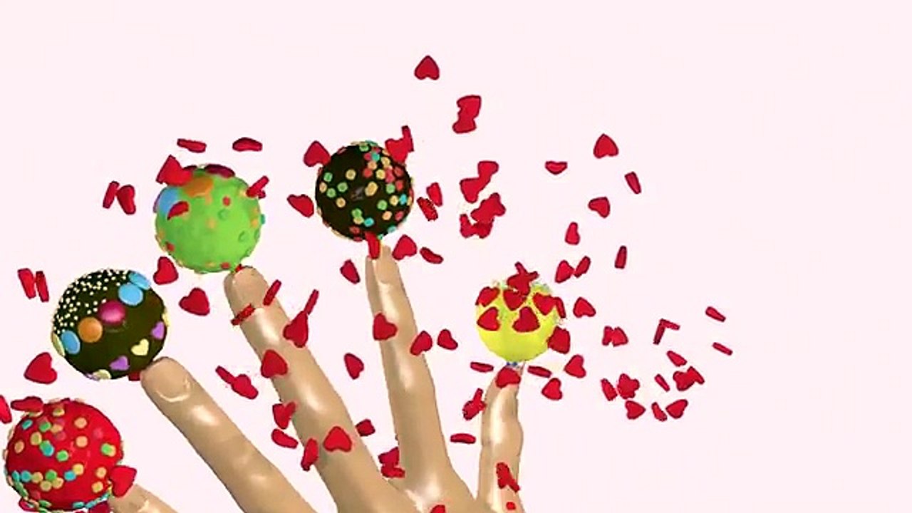 Popsicle Cake Pops Finger Family Song For Kids - Colorful Cakepops