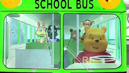 Wheels On The Bus Go Round And Round - Popular Nursery Rhymes For Children