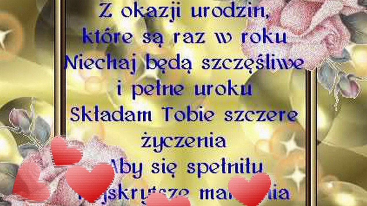 Zyczenia Urodzinowe dla Moniki