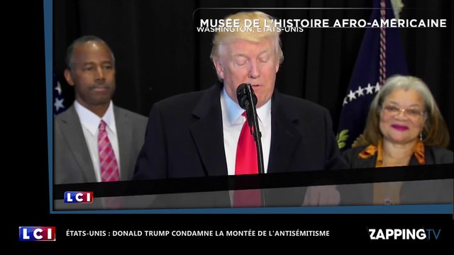 Donald Trump se mobilise contre les actes anti-juifs aux États-Unis (vidéo)