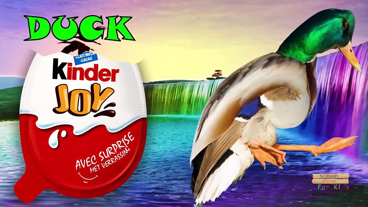 Kinder Sweet & Surprise eggs Learning Farm Animals names for Children Kids Toddlers