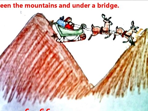 La Terapia de la música de Navidad canción de Mi Paseo con papá noel para los niños / los niños de Vacaciones