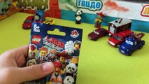 Lego Simpsons and Lego Movie Minifigures Disney Cars Surprise eggs Лего Киндер Яйца