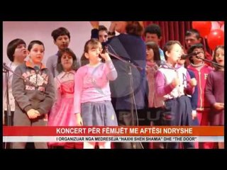 KONCERT PËR FËMIJËT ME AFTËSI NDRYSHE