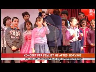 Скачать видео: KONCERT PËR FËMIJËT ME AFTËSI NDRYSHE