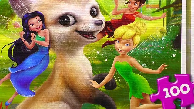 HADAS de Disney Juegos de Puzzle Junior Rompecabezas de Hadas JR Juegos de Aprendizaje de los Niños Juguetes Pla