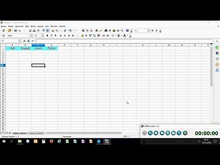 OpenOffice Calc hücreleri birleştirme