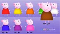 PEPPA PIG Coloring Book Pages Kids Fun Art Activities Videos for Children Learning Rainbow