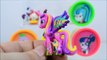 My Little Pony Equestria Girls Play Doh Dazzlings Sorpresa Latas Huevo Sorpresa y Juguetes de Colle