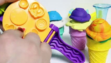 Play Doh Popsicles Ice Cream Play Doh Scoops n Treats Playdough Rainbow Popsicle Hasbro T