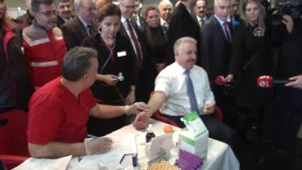 Bakan Arslan Kan Bağışında Bulundu (1)