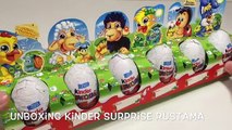 Киндер Сюрпризы Unboxing Kinder Surprise Easter Eggs, Пасха,Giant Kinder Maxi
