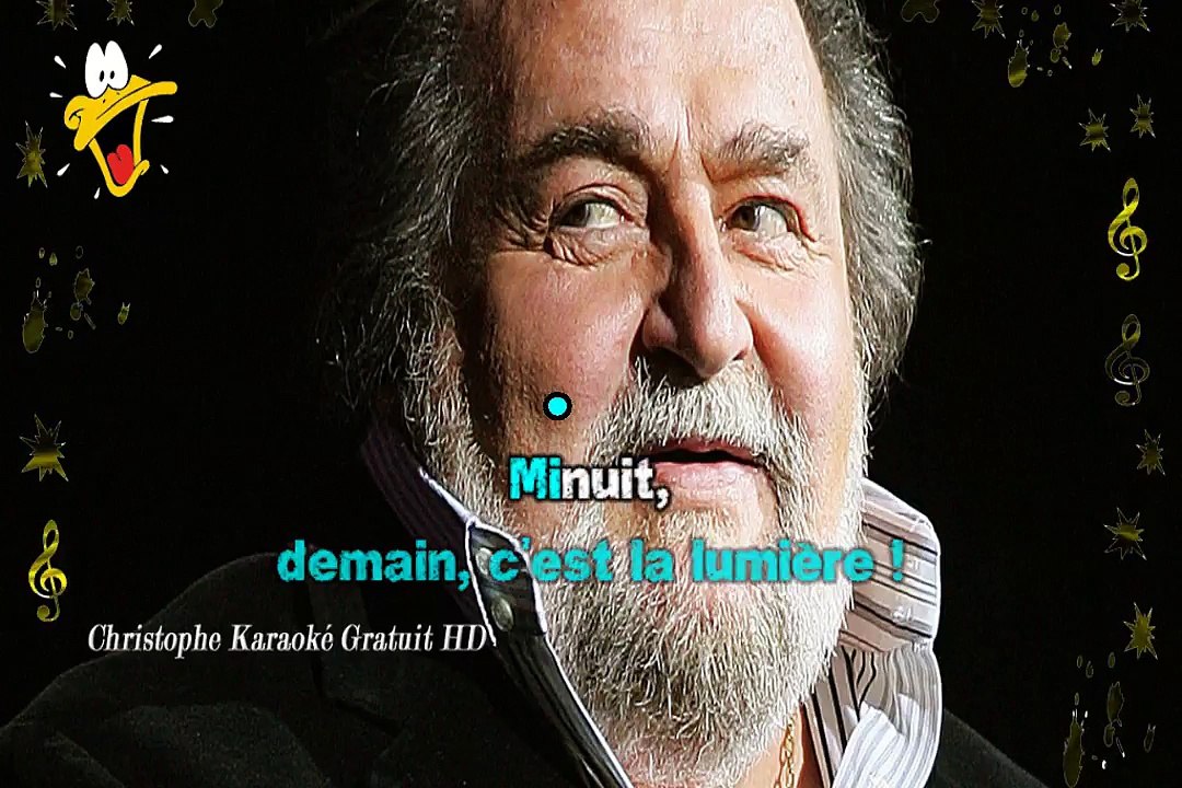 Richard Anthony - Minuit KARAOKE / INSTRUMENTAL