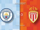 Manchester City 5-3 Monaco in words and numbers