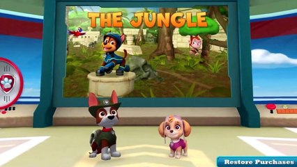 PAW Patrol Rescue Run - The Jungle New Update feat. Tracker & Skye