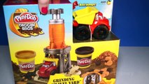 Play Doh Diggin Rigs Chuck the Dump Truck Grinding Gravel Yard Toy Playset Review