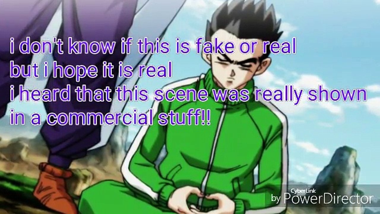 Gohan New Transformation -!! Is it fake-