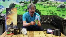 Zelda Breath of the Wild - Limited Edition - Mr Aonuma unboxing