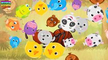 El Aprendizaje de los niños Nombres de Animales y los Sonidos en inglés | Animales Juegos de Puzzle para Niños