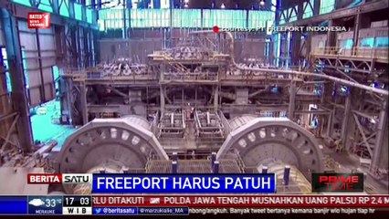 下载视频: Freeport Harus Tunduk Aturan Pemerintah dan UU