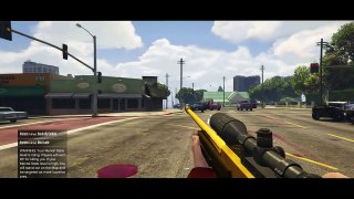 GTA 5 Next Gen Funny Moments - Sniper Montage, Treehouse, Glitches, Bank Robbery!