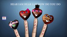 The Finger Family Chocolate Pop Family Nursery Rhyme | Chocolate Pop Finger Family Songs