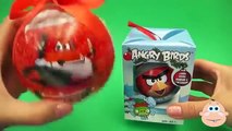 Disney Planes & Angry Birds Surprise Eggs Christmas Candy Toys Kinder Ornaments Opening  