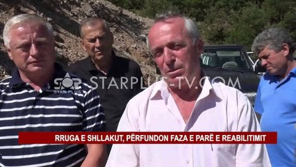RRUGA E SHLLAKUT, PËRFUNDON FAZA E PARË E REABILITIMIT
