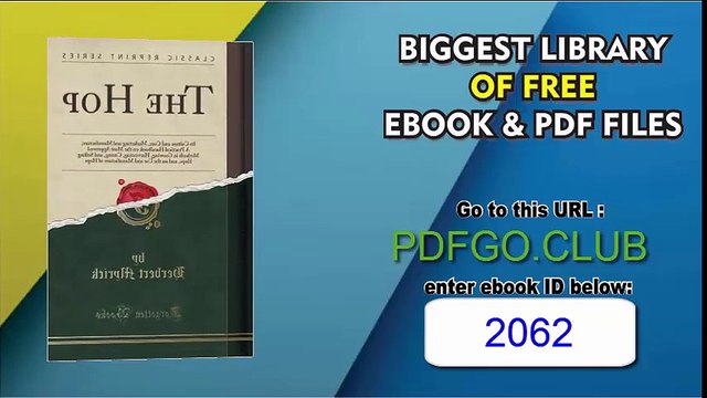 The Hop Its Culture and Cure, Marketing and Manufacture A Practical Handbook