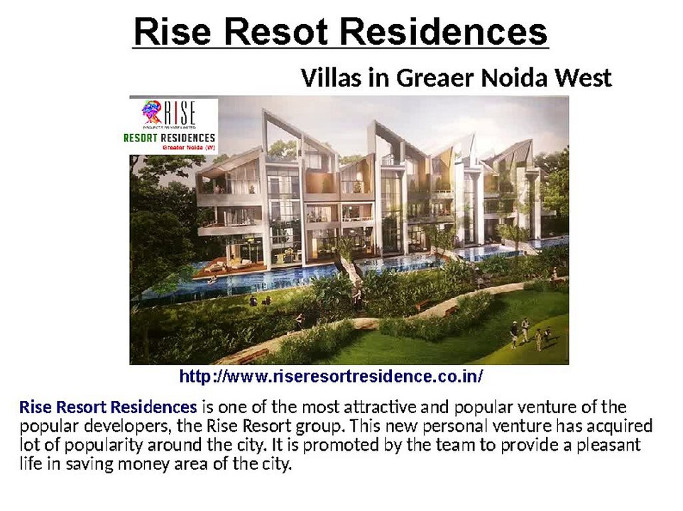 Rise Resort Residences - Rise Resort Residences Villas