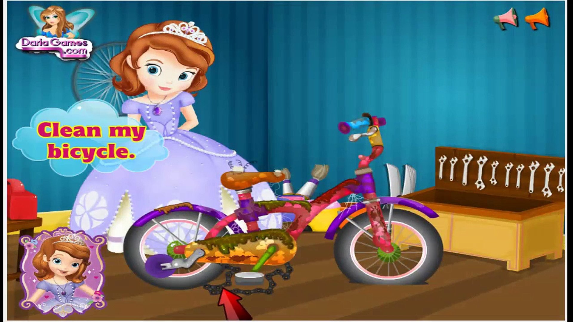 sofia the first bicycle