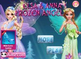 Elsa Anna Frozen Angel - Disney Princess Dress Up & Makeover Games For Girls